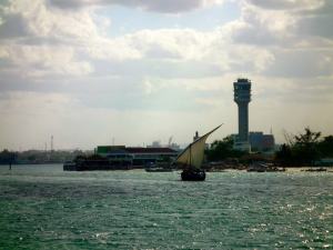 Dhow in Dar es Salaam harbour